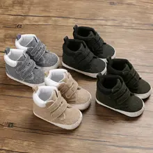 Новые зимние теплые для детей детская обувь для мальчиков детская кроватка Bebe Первые ходунки детские спортивные кроссовки