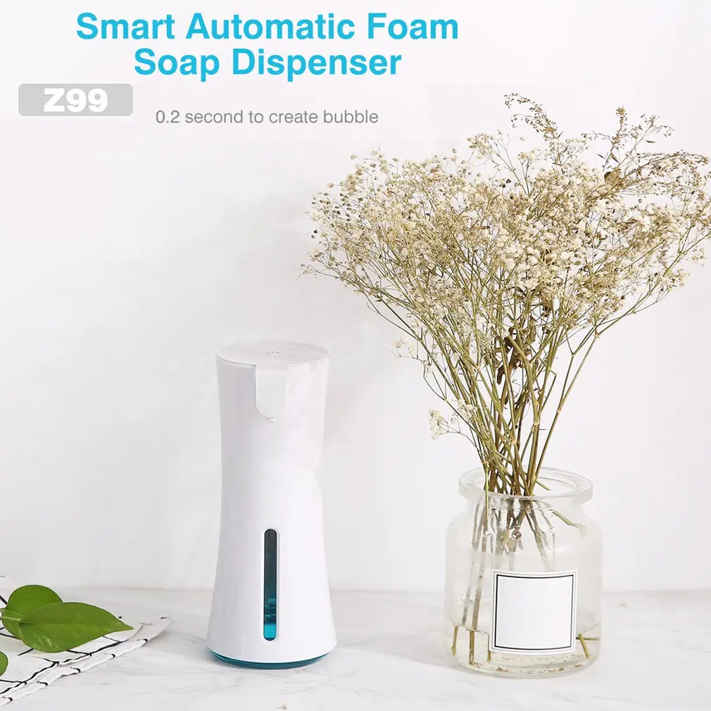 450 мл диспенсер для жидкого мыла автоматический для ванной и кухни Бесконтактный индукционный пенопласт инфракрасный датчик устройство для мытья мыла