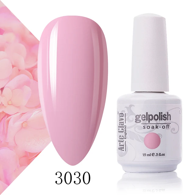 Arte Clavo 131 Colors Gel Polish Nail Gel Varnish Paint Semi Permanent Nails Art Gel Nail Polish For Manicure Top Coat Base Coat 3030