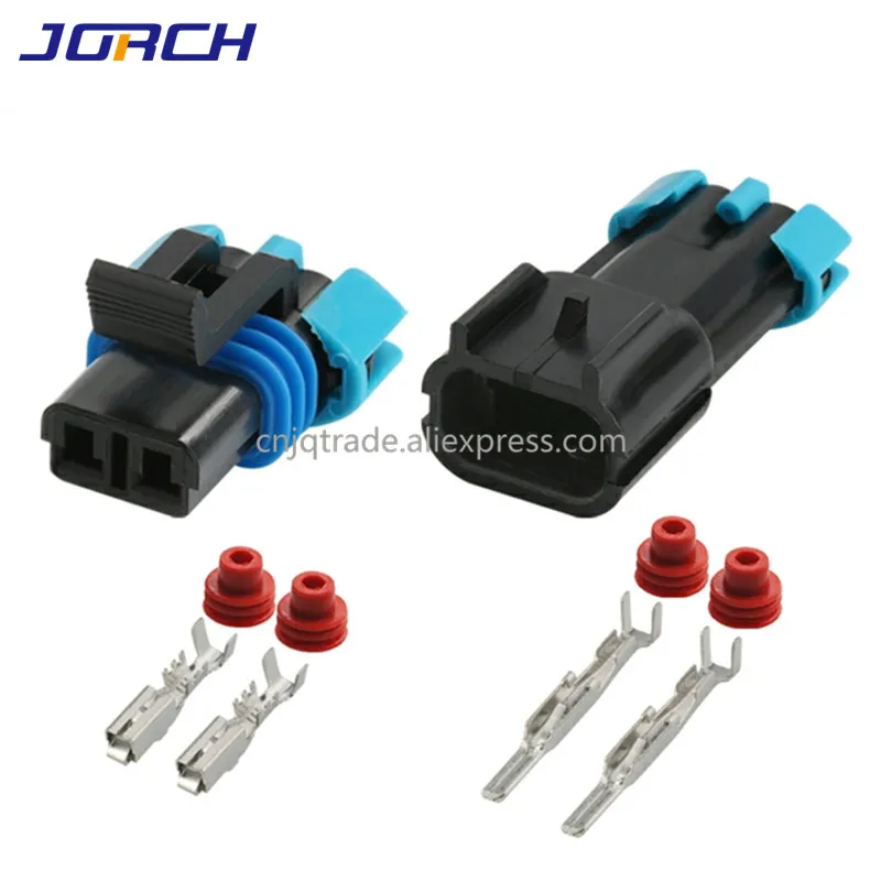 5sets 2pin15300027 15300002 Female Male GM 2 Pin Weather Pack ...