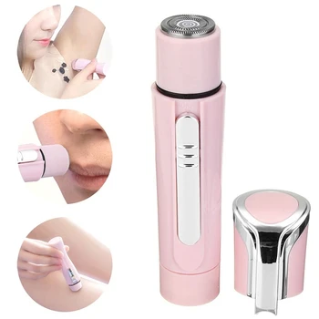 

4 in 1Portable Electric Hair Remover Nose Hair Trimmer Eyebrow Trimmer Painless Female Facial Hair Remover