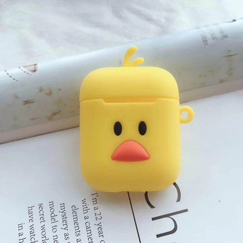 For AirPods case 38 Мультяшные беспроводные bluetooth наушники чехол для Apple AirPods силиконовый чехол для наушников на Airpods 2 чехол защитный чехол Роскошный - Цвет: For AirPods case 38