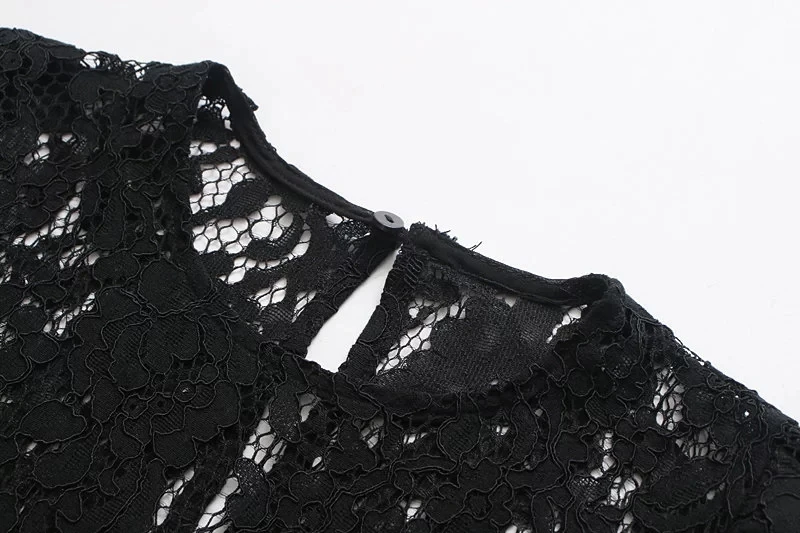 Английский элегантный винтажный буф рукав кружева Перспектива blusas mujer de moda кимоно рубашка для женщин женские Топы Футболка