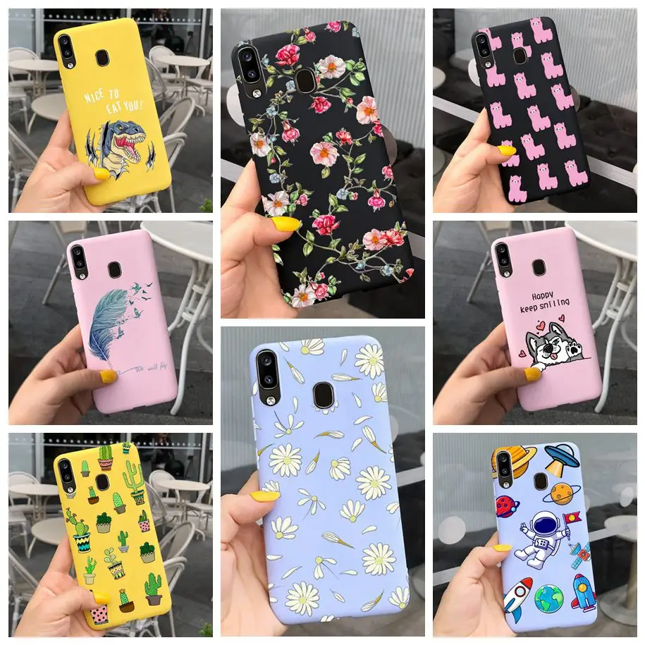 Daisy Flower Soft Silicone Back Cover - Fashionable Phone Case