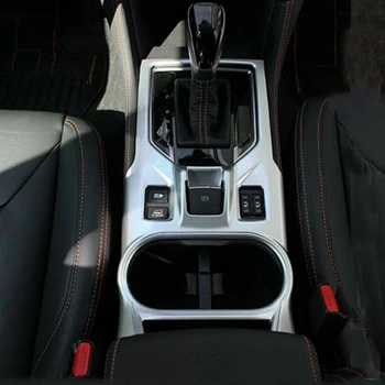 

ABS Silver Gearbox Shift Panel Cover Trims for Subaru XV Crosstrek 2017 - 2020 Accessories