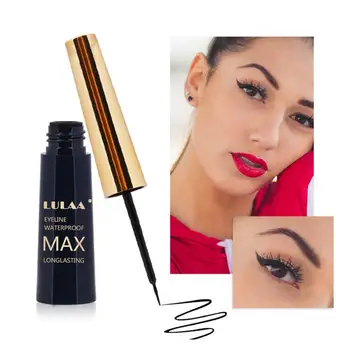 

1PC Black Waterproof Eyeliner Lasting Smooth Quick-drying Super Waterproof Not Blooming Eyeliner Pen Cosmetic Makeup Tool TSLM1