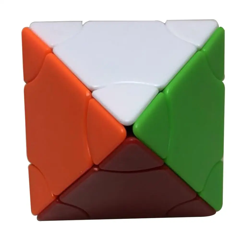 New Arrivals Fangshi Lim 2x2 Changeable Pyramid Octahedron Magic Cube Puzzle Toy- Colorful