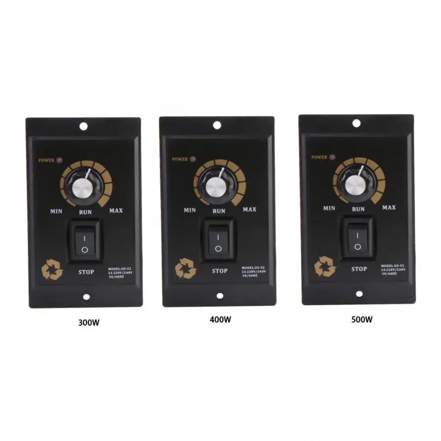 50/60Hz 300/400/500W контроллер электродвигателя переменного тока AC 220 вольтным и определить регулятор вперед и Backwa