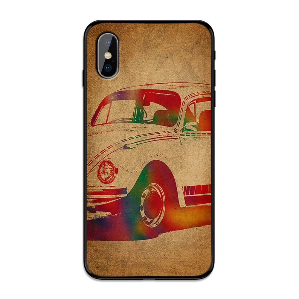 10 Ретро супергероев marvel vw роскошный черный чехол для samsung A3 4 5 6 plus A8 9 A10 A20 30 A40 50 A60 A70 M40 J6 крышка - Цвет: 10