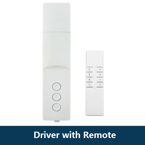 Zemismart Tuya Zigbee Roller Shade Driver Smart Rechargeable Blinds