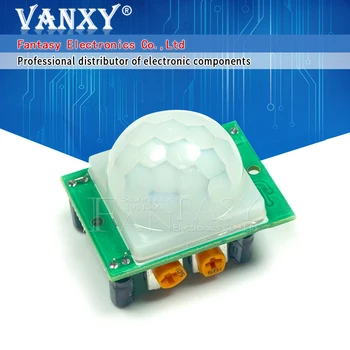 

5pcs SR501 HC-SR501 Adjust IR Pyroelectric Infrared PIR module Motion Sensor Detector Module new