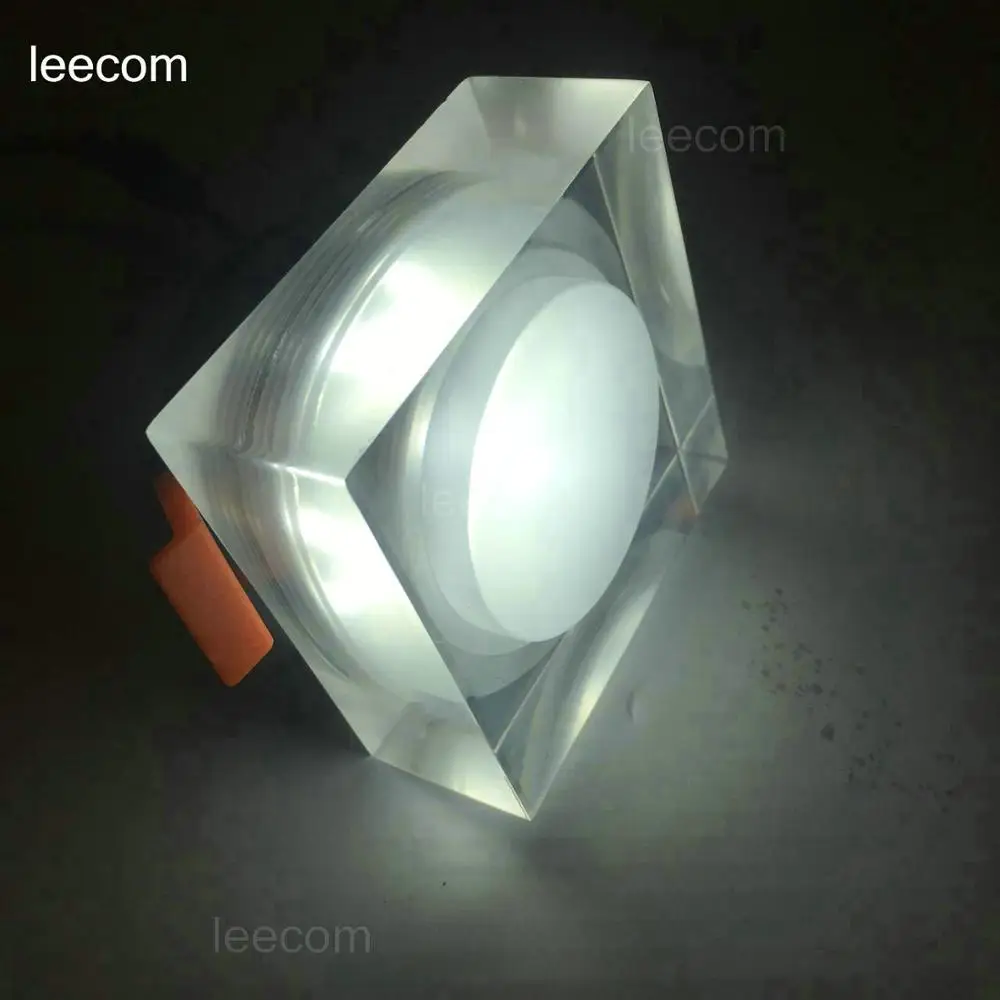 2018 rgb светодиодный светильник 3w5w 7wLed квадрат вниз потолочный Ac85 265v светодиодные