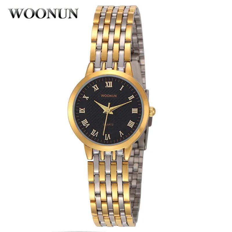 Женские ультратонкие часы 2020 от бренда woonon, кварцевые наручные часы с серебристым стальным ремешком, Модные топы для женщин, Комплект браслетов от производителя