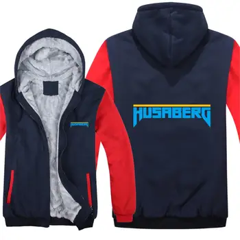 

Husaberg Motorcycle Hoodies Winter Men Fashion Wool Liner Jacket Thicken Husaberg Sweatshirts Man Pullover HS-112