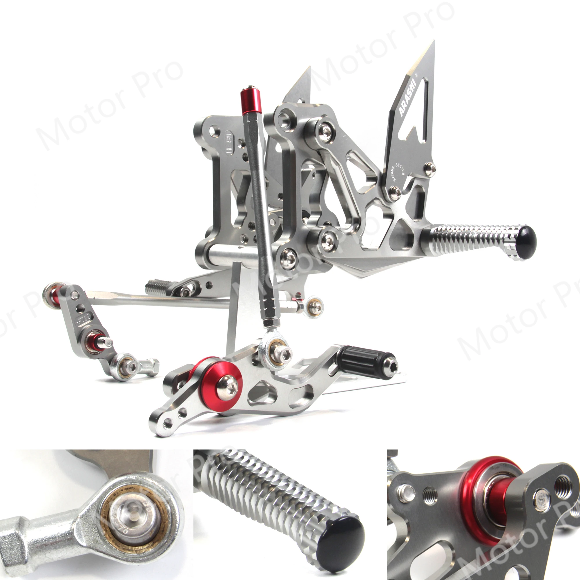 Регулируемые подножки для MV Agusta Brutale 675 800 Dragster 2012- аксессуары для мотоциклов ножной Peg Rearsets педаль 2013