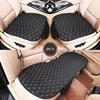 Flax Car Seat Cover Interior Automobiles Front Back Rear Seat Cushion Universal Four Seasons Protector Mats Cover Seats Set ► Photo 2/6