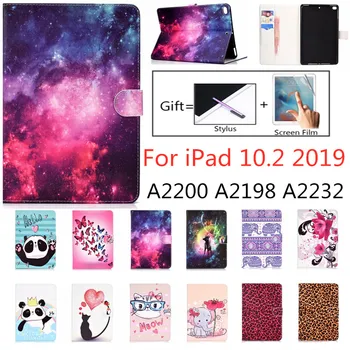 

Cute Case For iPad 10.2 Case 2019 Tablet Cover For iPad 10.2" 7th Generation 2019 A2200 A2198 A2232 Case Fundas Film Unicorn Cat