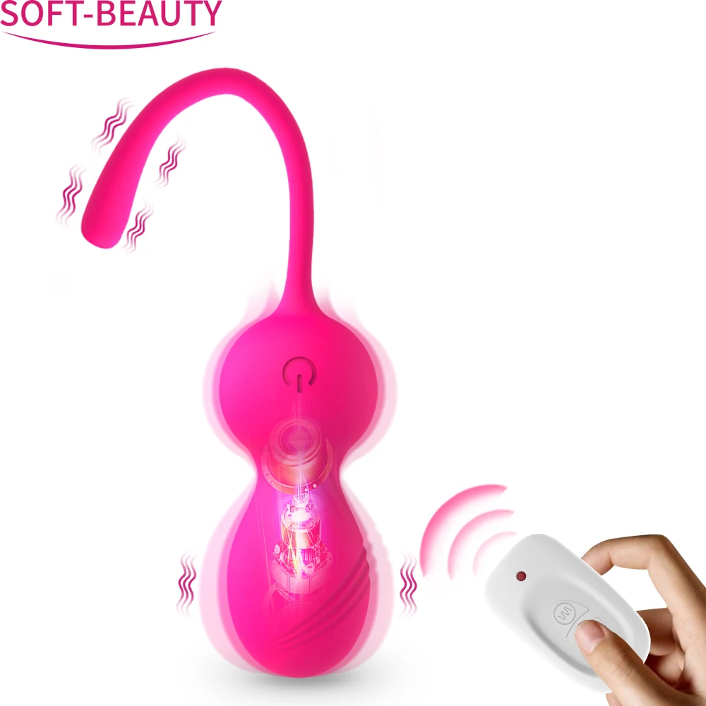 Wireless Kegel Balls Vibrator Vibrating Egg Vaginal Ball Bullet Vibrators Ben Wa Wearable Panties Vibrators Sex Toys for Women