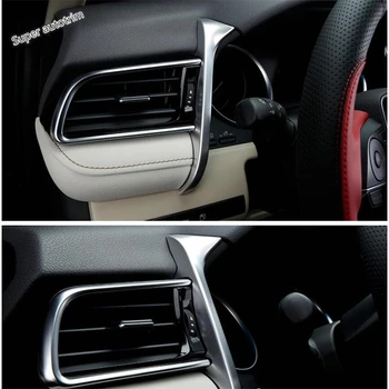 

Lapetus Left Side Air Conditioning AC Outlet Vent Dashboard Air Outlet Strip Cover Trim Fit For Toyota Camry 2018 2019 2020 ABS