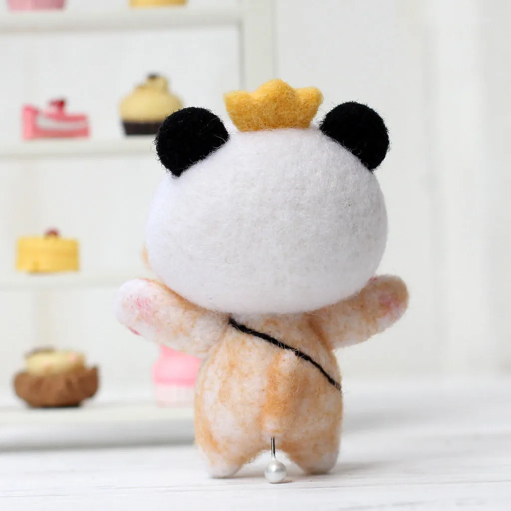 Doll Felt Craft DIY Non Finished Poked Set Handcraft Kit for Needle Bag DNJ998