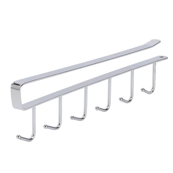 

Iron 6 Hooks Holder Hanging Bathroom Hanger Kitchen Organizer Shelf Removed Storage Rack Home Decor Dropshipping X9X075274