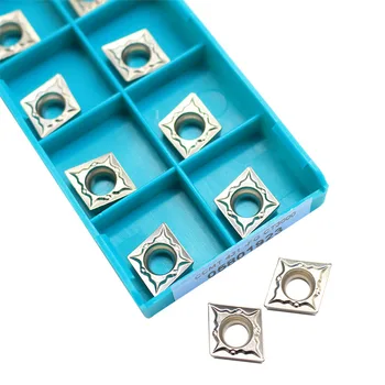 

10PCS CCMT09T304 FG CT3000 Internal Turning Tools Cermet Grade Carbide Insert Lathe Cutter Tool Tokarnyy Turning Insert