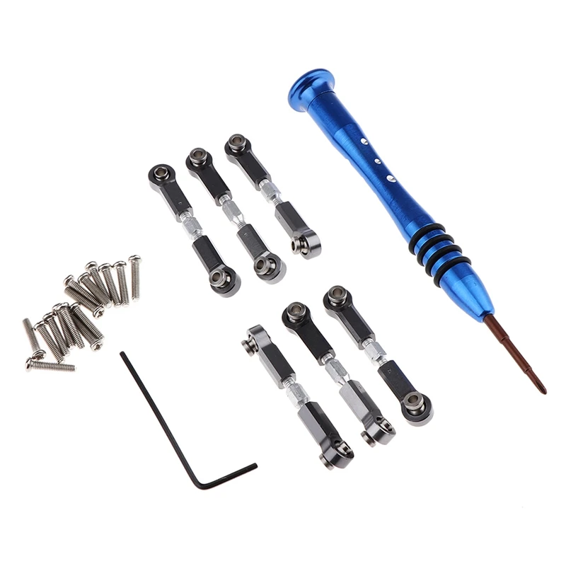 

For WLtoys Upgrade Metal Adjustable Rods A959B A969 A979 K929 RC Car Parts