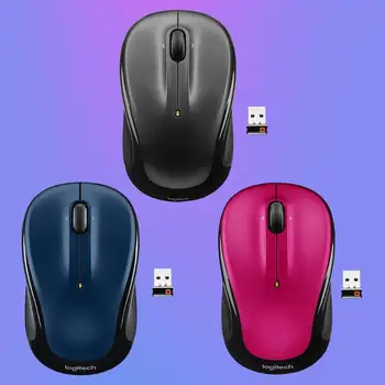 

Logitech M325 3 Buttons USB Wireless Mouse 1000 DPI 2.4GHz Unifying Receiver Ergonomic Optical Mice