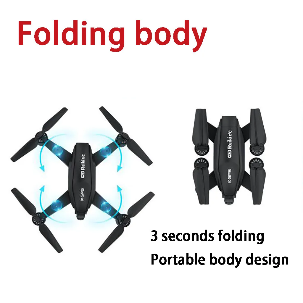 5G WiFi gps FPV 4K 12MP HD камера режим удержания высоты квадрокоптер Дрон с сумкой VR 3D RC вертолет Дрон игрушка квадрокоптер игрушки