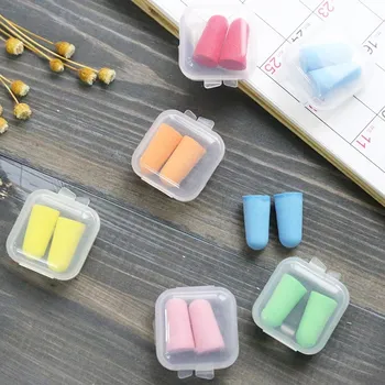 

WIILII 40Pc Mini Clear Plastic Small Box Jewelry Earplugs Storage Box Case Container Bead Makeup Clear Organizer Gift Storage
