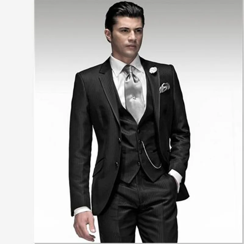 Новейший дизайн пальто брюки зеленый мужской костюм Slim Fit 3 шт. смокинг стильные костюмы для жениха на заказ Выпускной вечерние Блейзер Terno - Цвет: Picture style 3