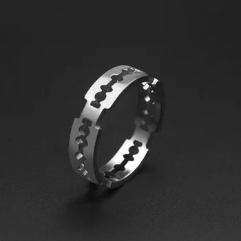 

Gear ring male personality man ring celibacy tail ring fashion net red titanium steel single rotatable