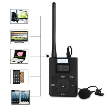 

Practical Mini Durable Broadcast Adapter Stereo Radio FM Transmitter Support TF Card 3.5mm Aux Low-power For MP3 PC CD Wireless
