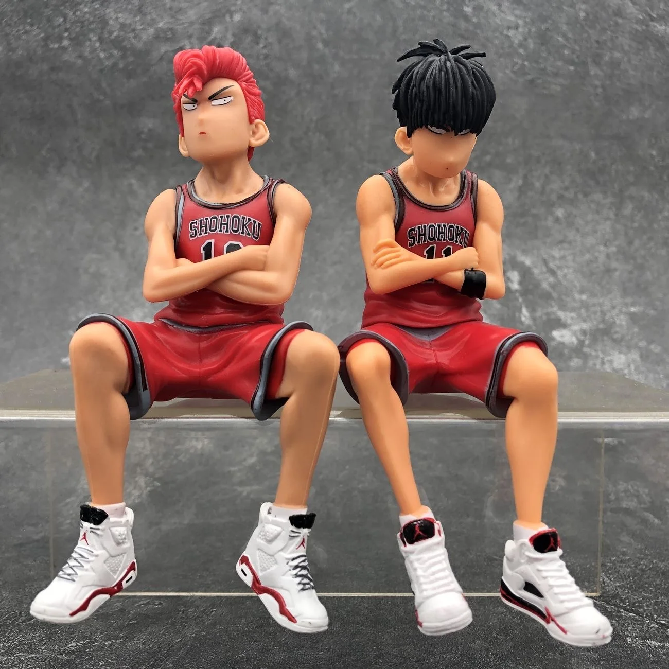 Фигурки героев аниме SLAM DUNK Sakuragi Hanamichi ПВХ 15 см Rukawa Kaede Акаги Такенори Mitsui Hisashi