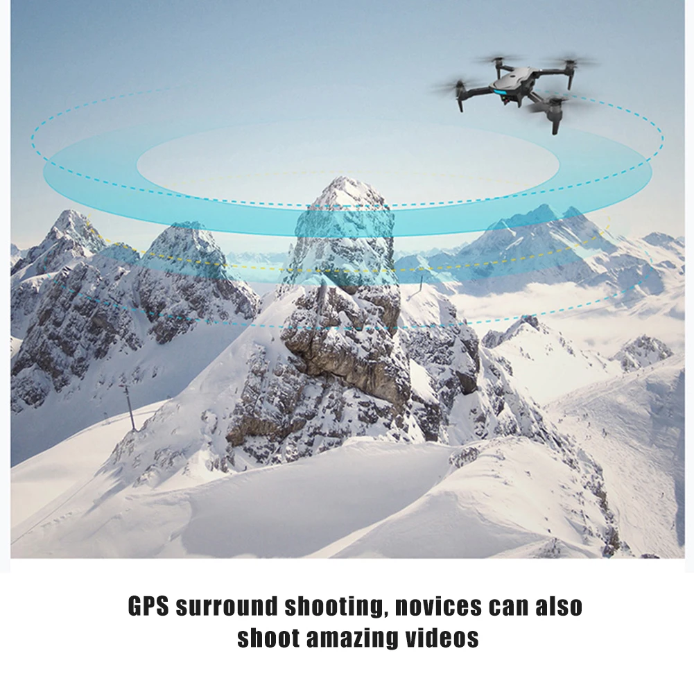 Квадрокоптер Дрон 5G 4K HD камера gps позиционирование возврат домой Fodable Дрон с 1500 мАч длительный срок службы батареи
