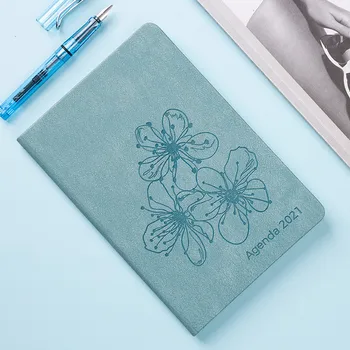 

Yisuremia Agenda 2021 Planner Organizer A5 Diary Notebook Daily Weekly Journal Plan Efficient Business Travel Schedule Notepad