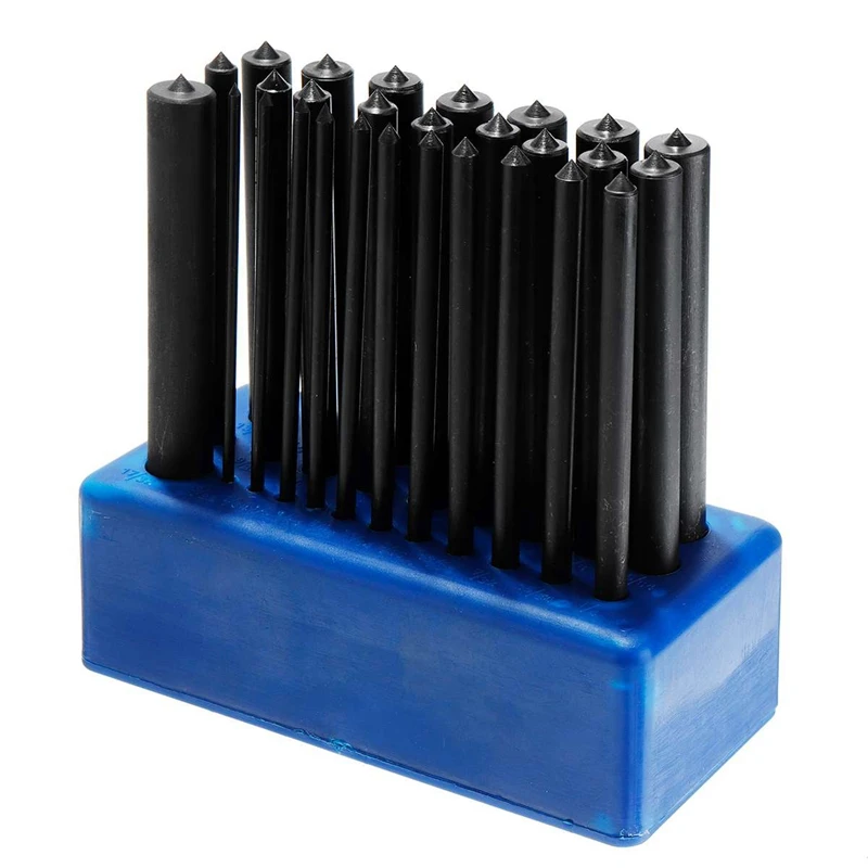 

28Pcs Transfer Punch Set Carbon Steel Hand Tools Machinist Thread Punches Kit 120Mm High Durability Tool Sets CNIM Hot
