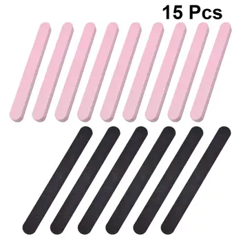 

15pcs Nail Files Professional Nail Buffing Blocks Polishing Tools Plastic Nail Art Accessory Nail Supplies
