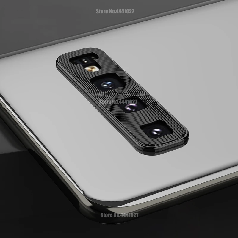 Black Защита объектива камеры для samsung Galaxy S10e S10 Plus S10 Защитная крышка кольца для samsung S10E защитное металлическое кольцо - Цвет: Black