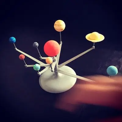 

Toy Solar System Model Universe Solar System Planetary Model Rotating Universe Galaxy Model 3D Space Objects