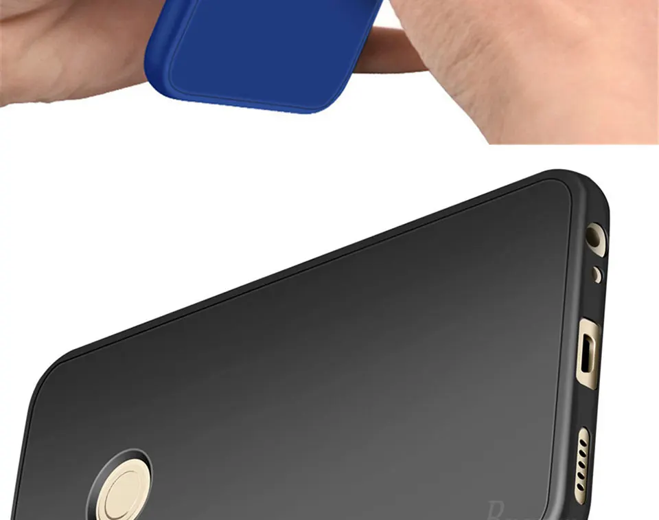 BSLIUFANG класса люкс 360 Полное покрытие Мягкий силиконовый чехол для Xiaomi Mi 9 SE Honor 8 Lite 6X 5X ТПУ чехол для Xiaomi Mi A1 A2 Lite F1