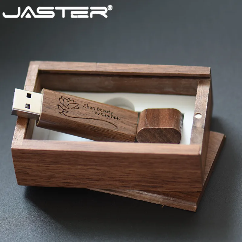 USB-флеш-накопитель JASTER деревянный 4-128 ГБ |
