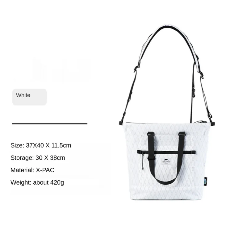 Naturehike Outdoor Leisure Satchel Large Capacity Travel Handbag Portable Bag Single Shoulder Bag Waterproof Daily Commuter
