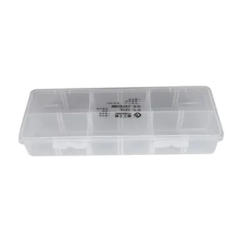 

1223 Plastic Tool Box Transparent Toolbox Electronic Components Screw Storage Box Electronic Plastic Parts Tool Boxes