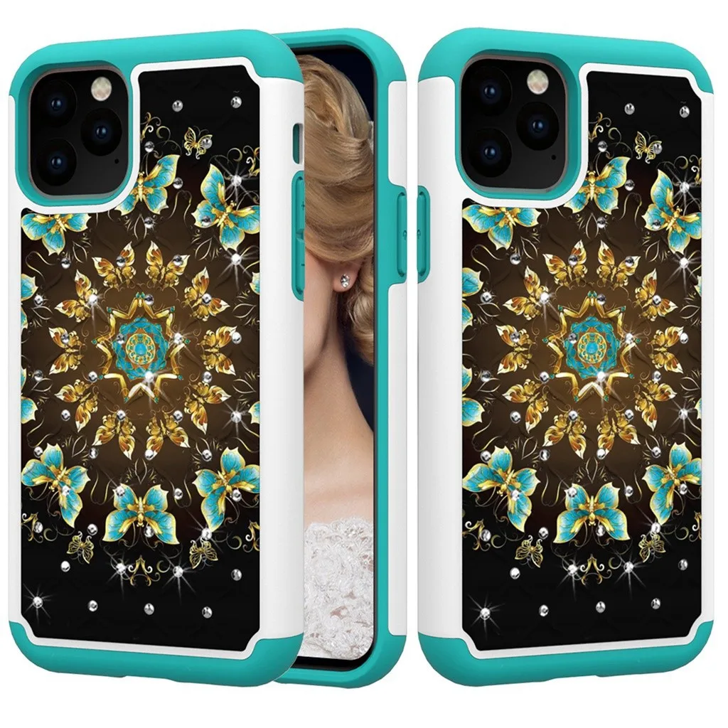 Dream Crystal Style Phone Case For iPhone 11Pro Max Dirt-resistant Slim Fashion Soft Cases Shockproof Dust-proof Phone Case