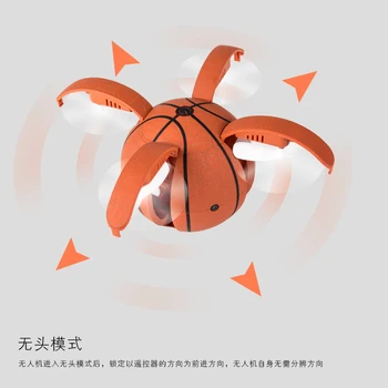 

Huang Cheng Toys New Basketball Uav Fixed Altitude Mini Gravity Sensor WiFi Aerial Photography Quadcopter Gift for Boy Kid Toys