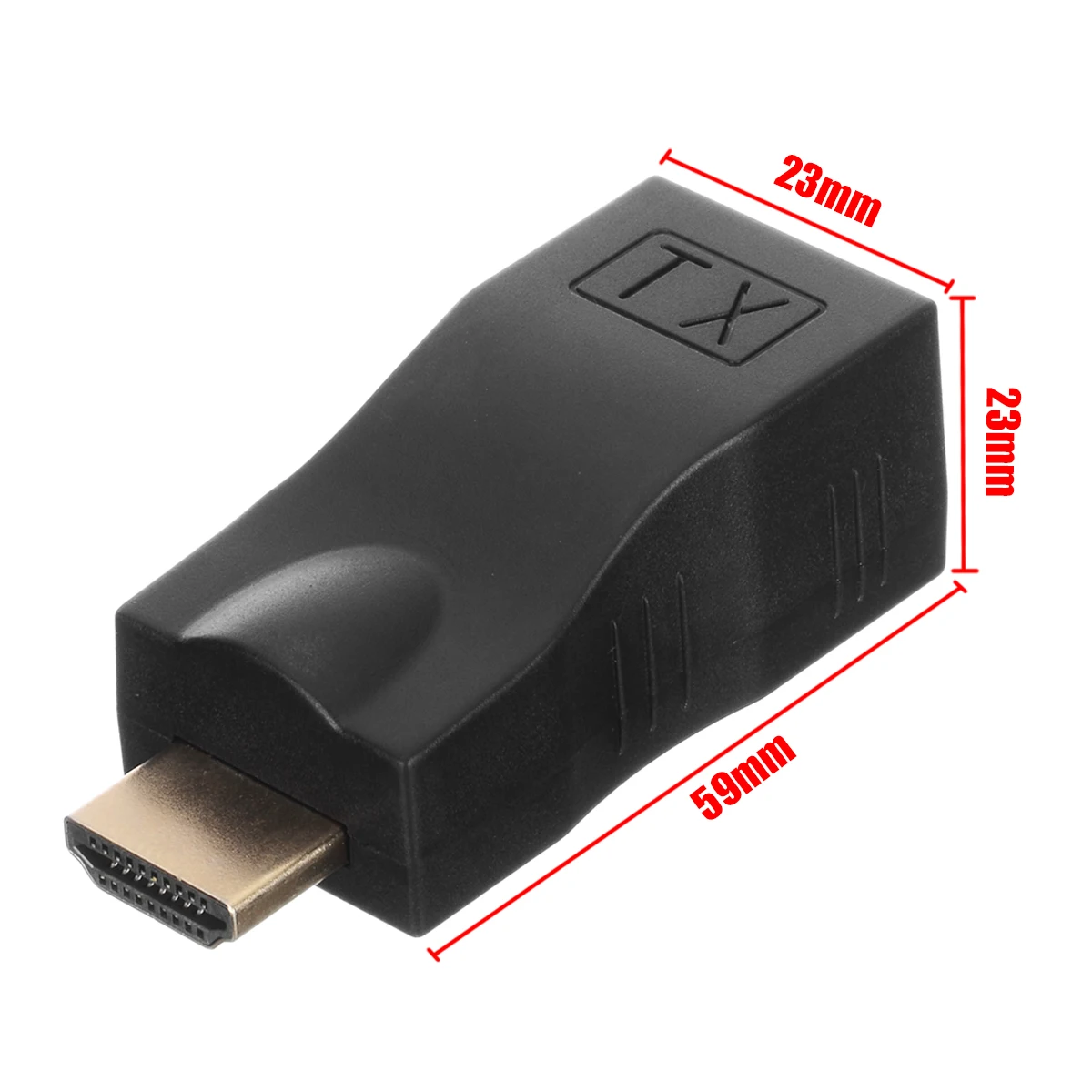 HDMI RJ45 CAT5E CAT6 UTP LAN Ethernet HDMI удлинитель повторитель 1080P жесткий пластик HDMI к RJ45 сетевой кабель удлинитель для HDTV