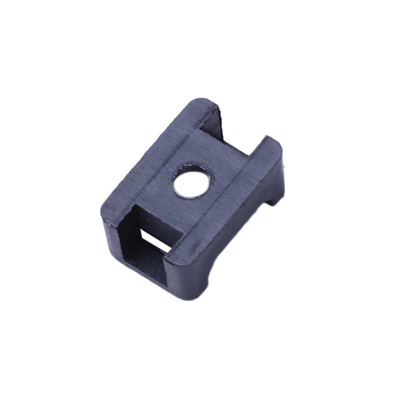 4.5mm Width Tie Cable 5.2mm Mounting Screw Saddle Base Holder 90 Pcs
