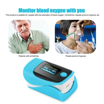 

1 Set Finger Clip Oximeter Pulse Pulse Oximeter Display Oximeter Finger Health Dignostic Monitor Oximeter