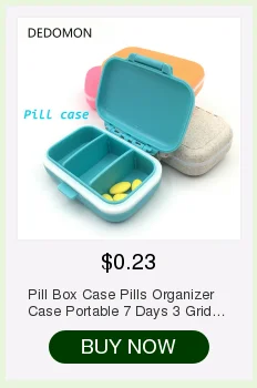 7 дней пилюль случае ящик для хранения таблеток коробка с зажимом медицинские крышки контейнер для хранения лекарств случае разветвители контейнер для таблеток еженедельно